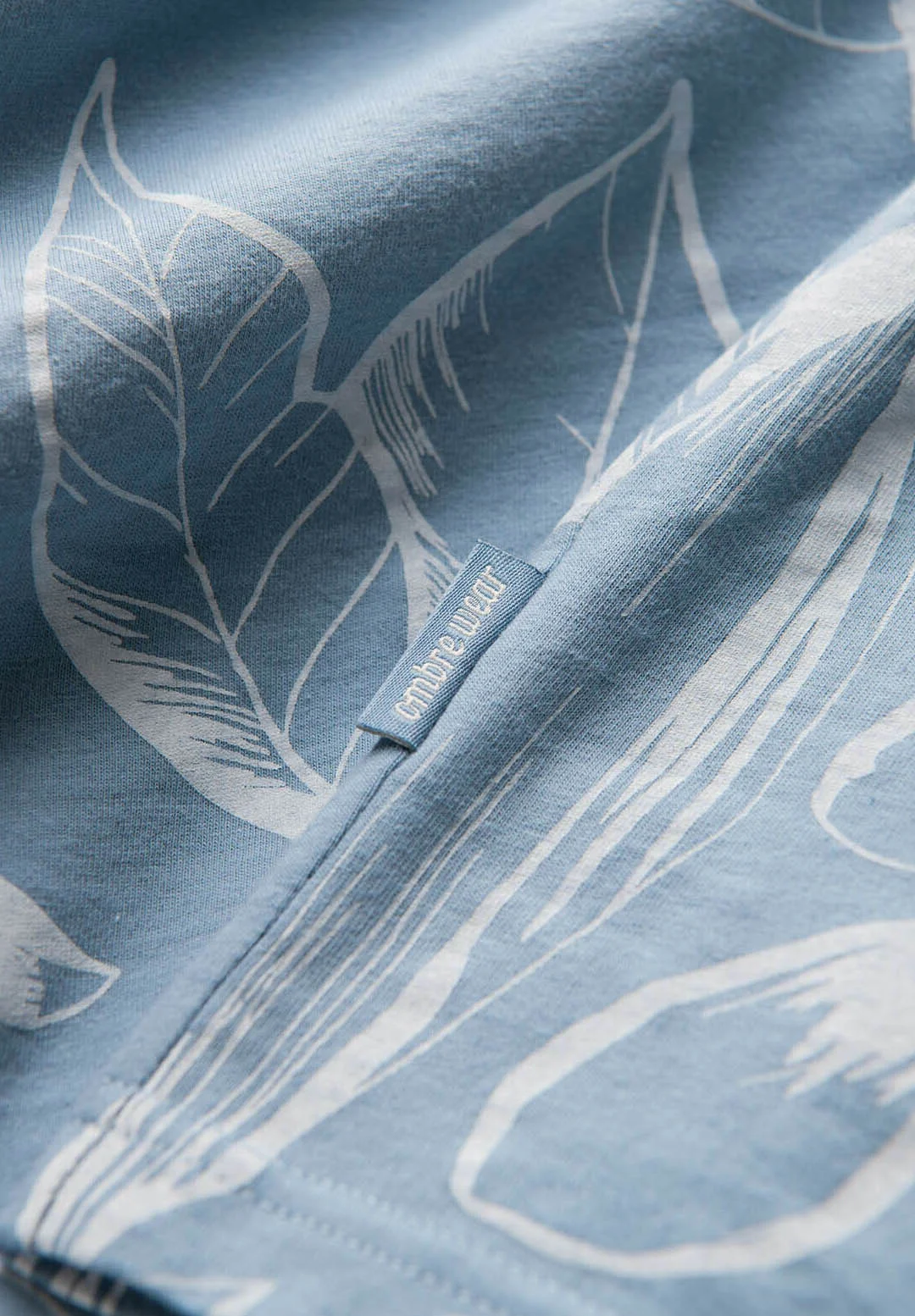 Camiseta estampada ombré