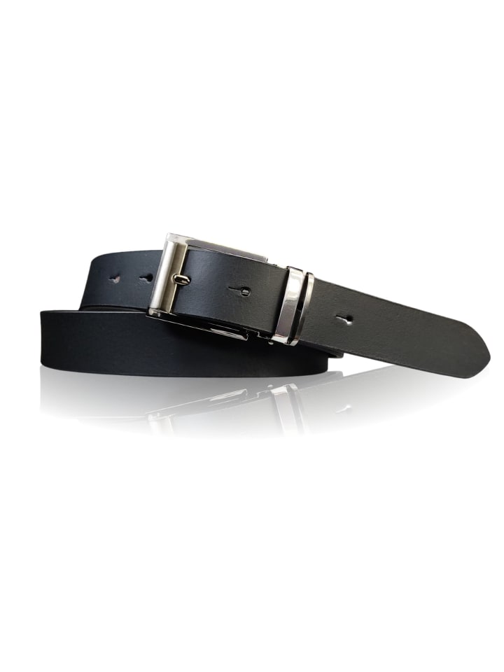 FRONHOFER Anzuggürtel Herren Leder 35mm in Schwarz günstig kaufen