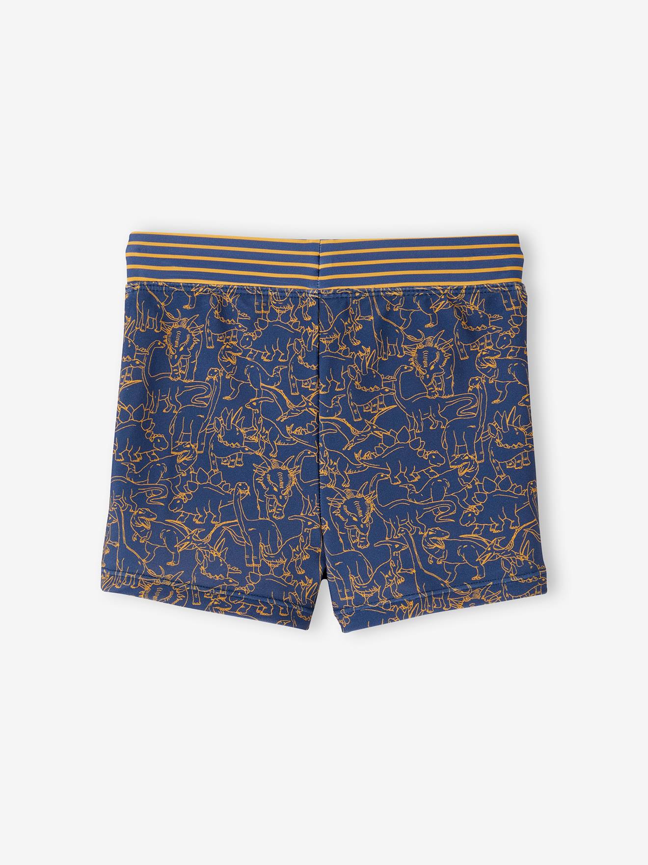 Vertbaudet Jungen Badehose mit Dinos Oeko-Tex - marine