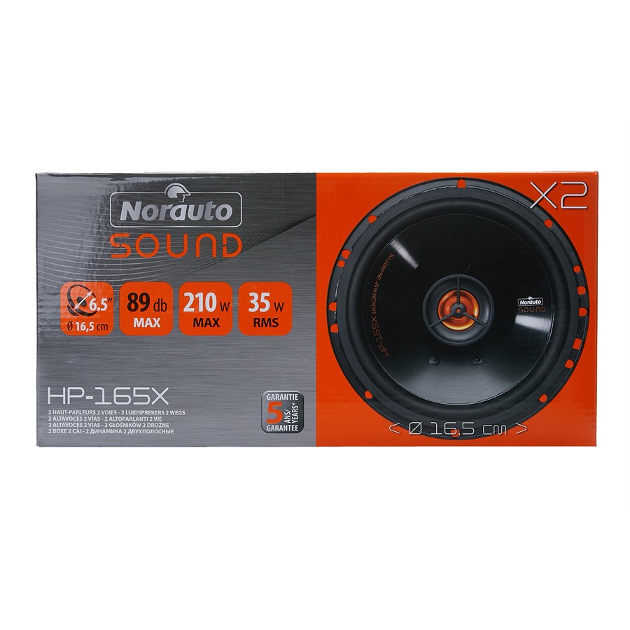 Lautsprecher Sound HP-165X von Norauto, 2 Wege Koaxiallautsprecher - ATU