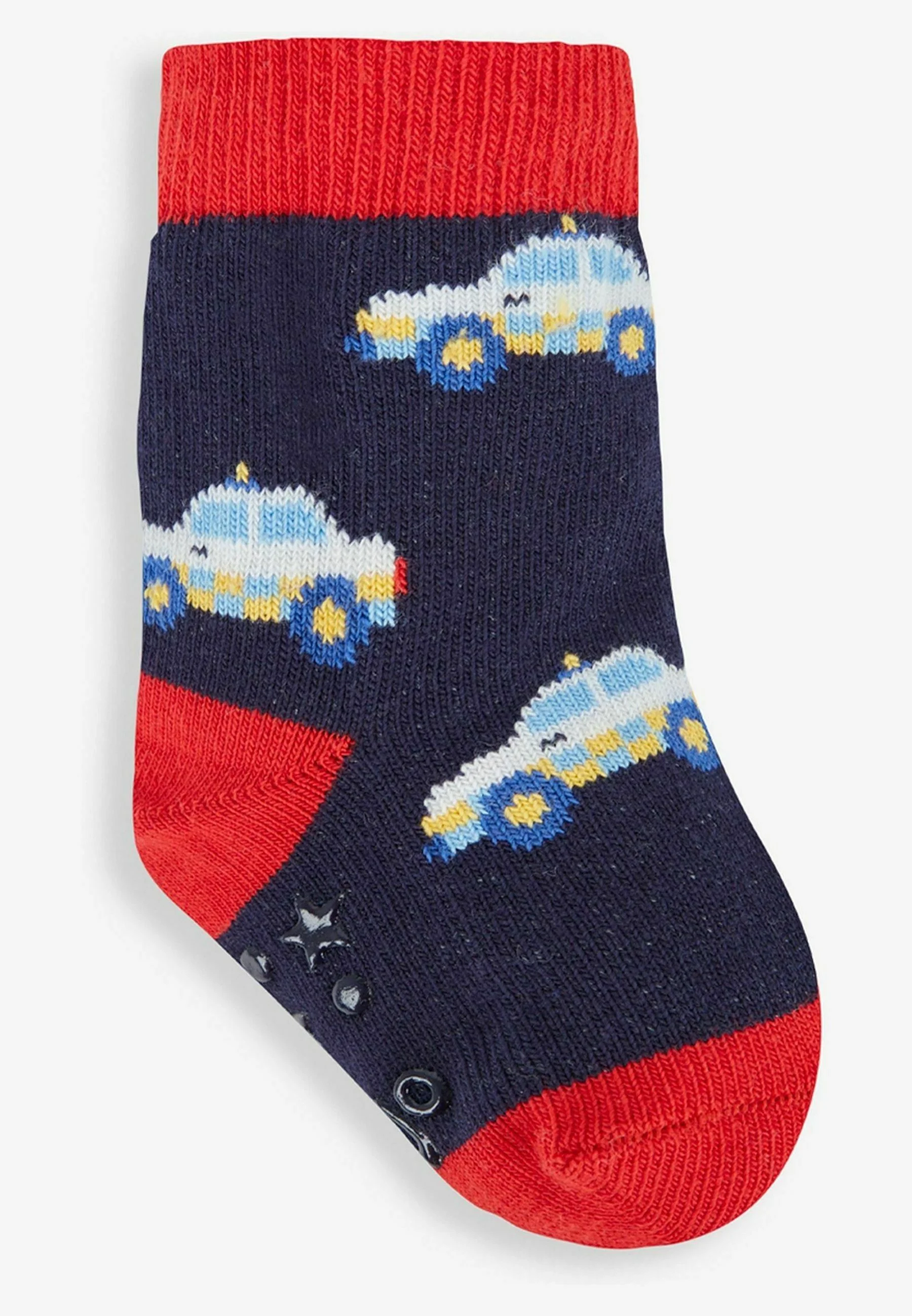 JoJo Maman Bébé 3-PACK VEHÍCULOS DE EMERGENCIA- Calcetines