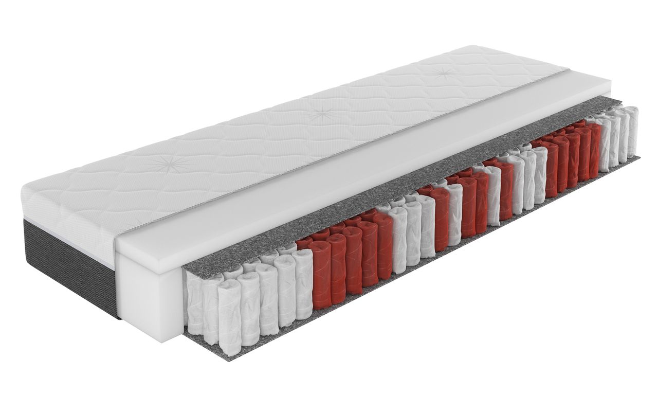 IHG 7 Zonen Taschenfederkernmatratze 140x200 cm H3 Maxi Dream