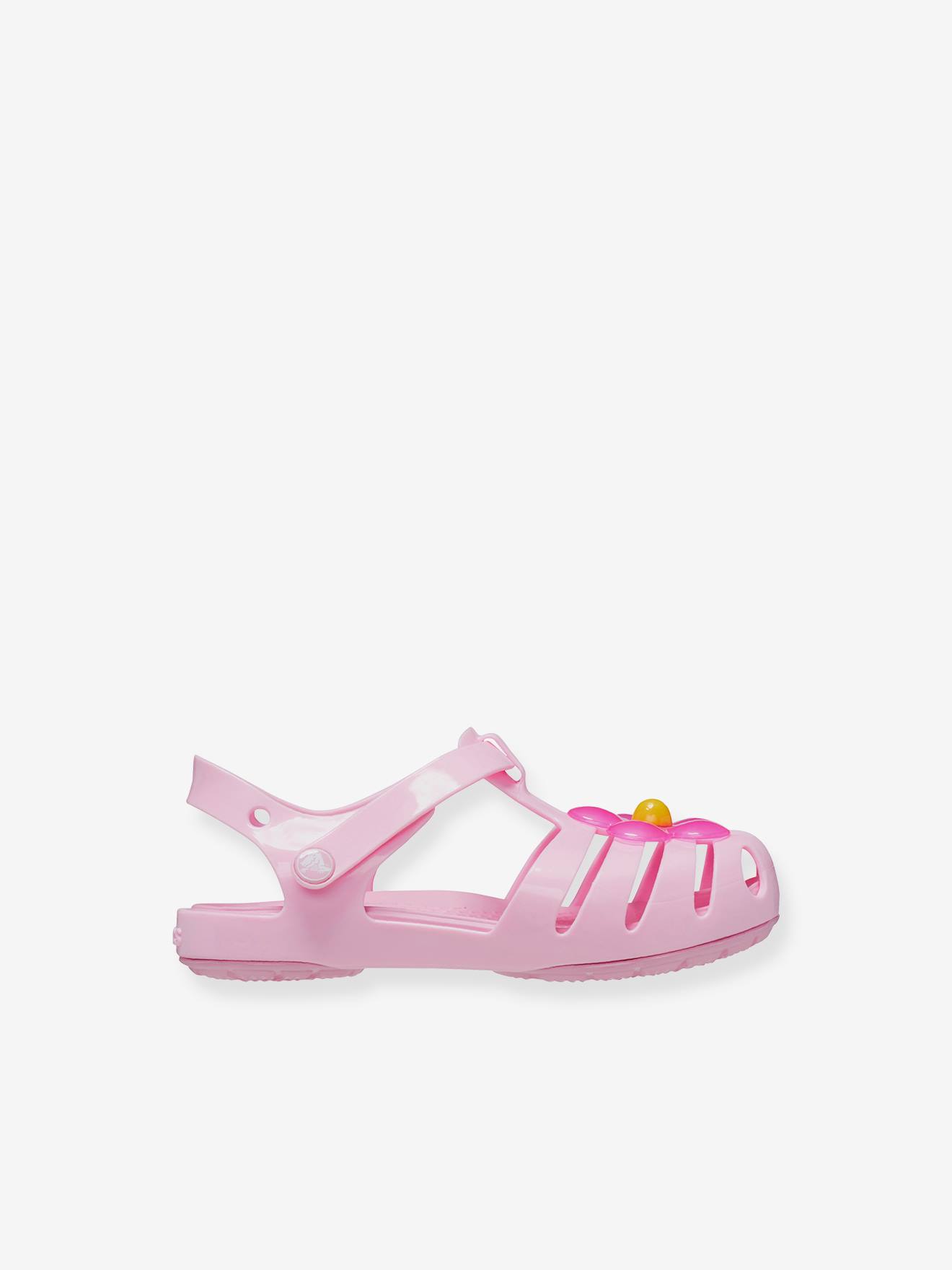 Crocs Baby Clogs 208445 Isabella Charm Fisherman Sandal CROCS - rosa