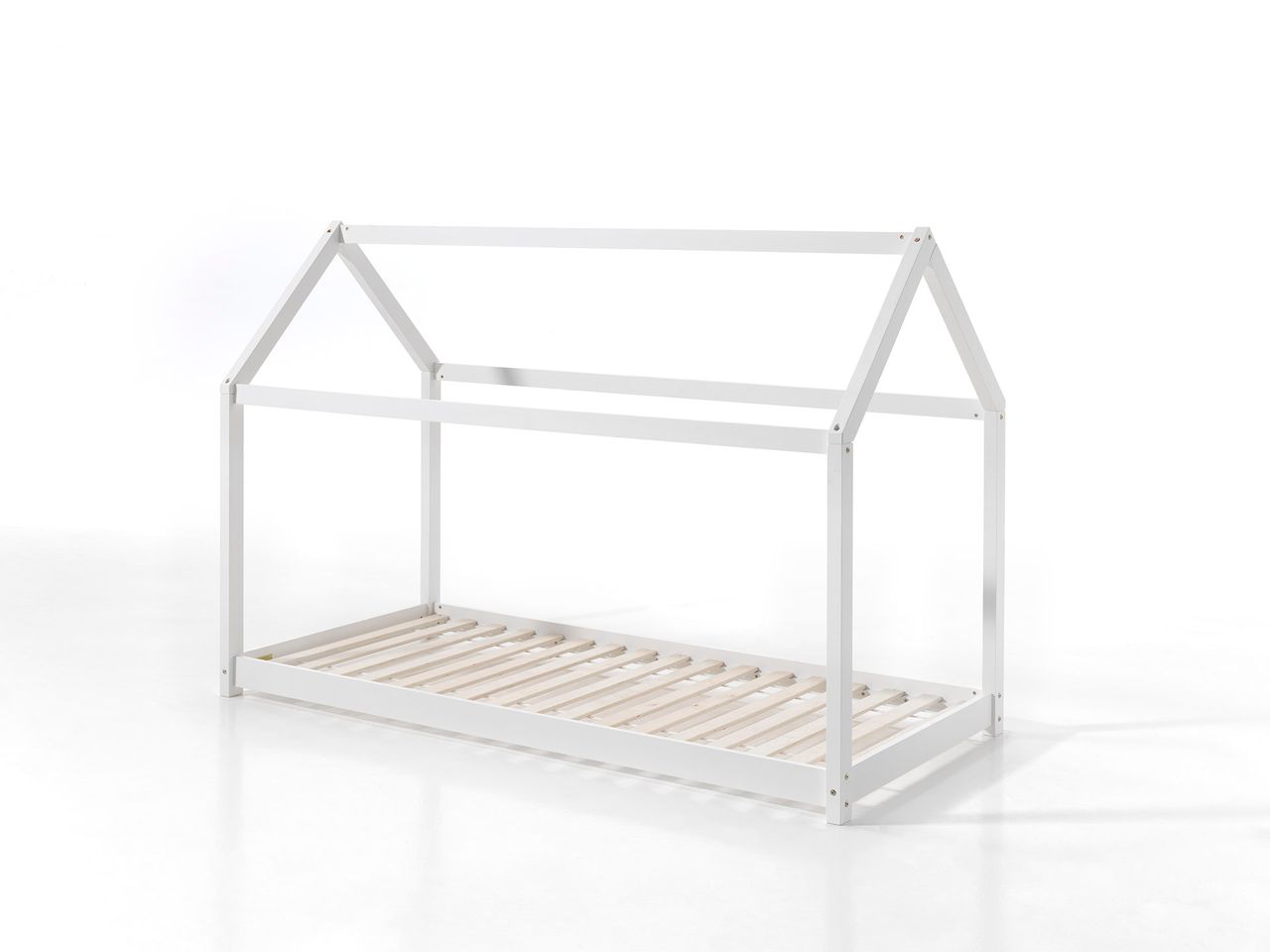 VIPACK Hausbett Liegefläche 90 x 200 cm weiß