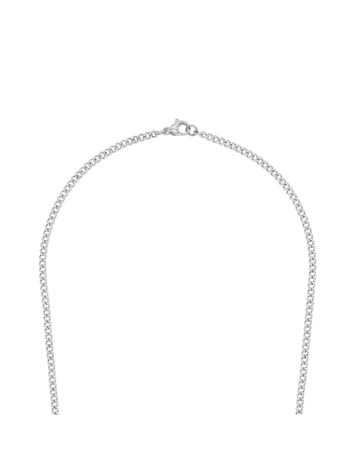 Amor Halskette Edelstahl in Silber günstig kaufen 50 cm