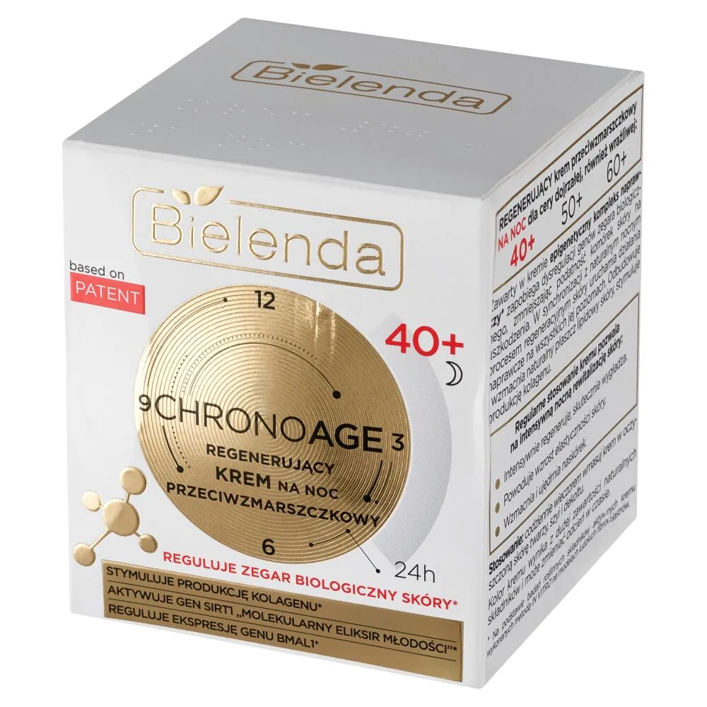 Bielenda Chrono Age 24H Regenererende Anti-Rimpel Nachtcrème 40+