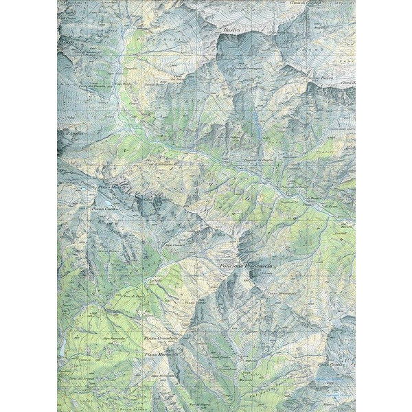 Swisstopo 1 : 25 000 Maggia - Wanderkarte