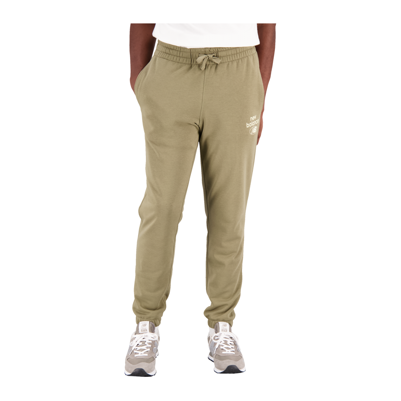 New Balance Essentials Logo Jogginghose Grün FCGN
