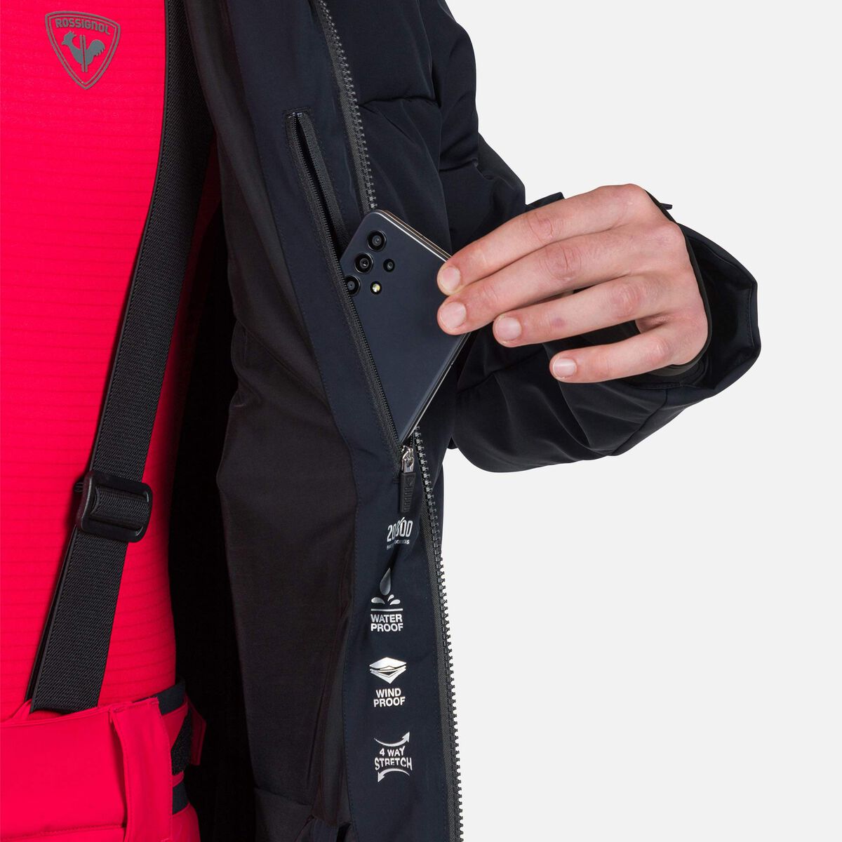 Herrensteppjacke Blackside