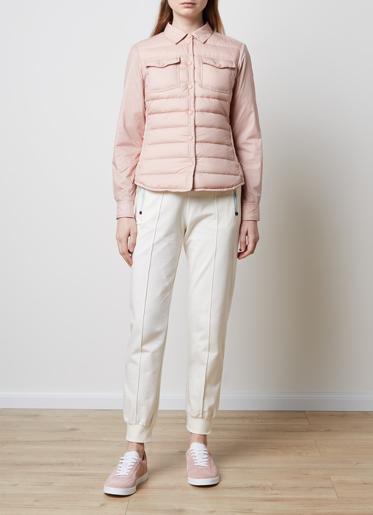 Doudoune Moncler avec rembourrage en duvet et poches zippées