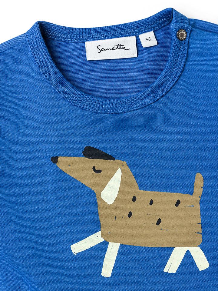 Sanetta Kidswear Shirt in Blau günstig kaufen