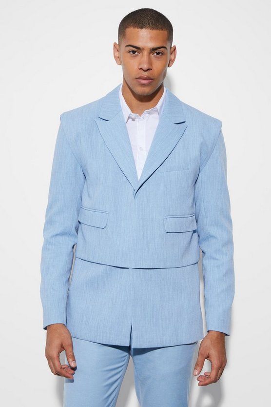Kastiger Oversize Blazer