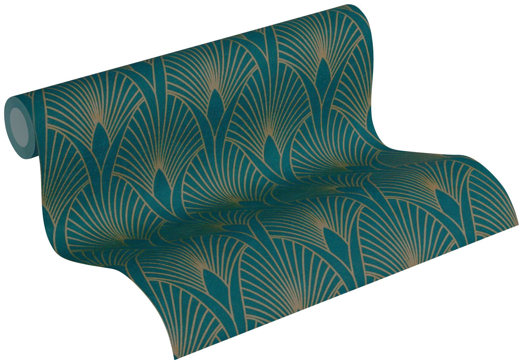 living walls Vliestapete New Walls 50's Glam Art Deco Optik, Barock, Tapete Art Deco