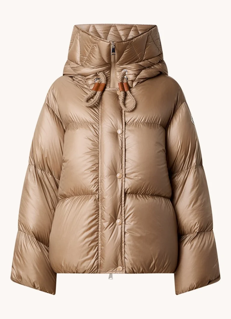 Moncler Borey liela izmēra pūkaina jaka ar dūnu pildījumu