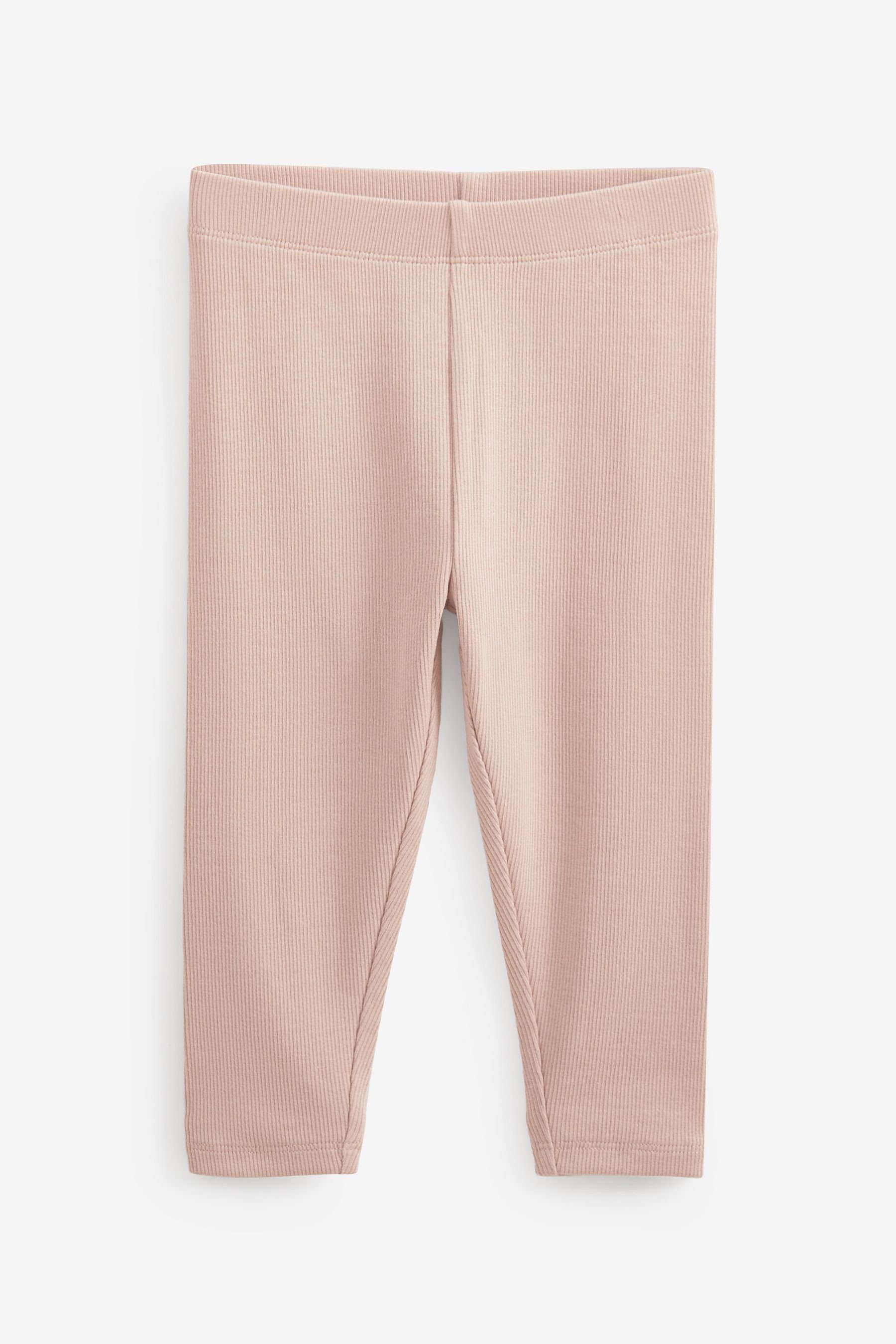 Next Leggings Gerippte Jersey-Leggings im 5er-Pack (5-tlg)