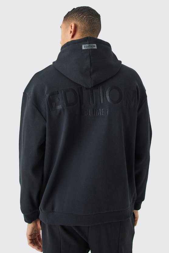 Gerippter Oversize Edition Hoodie