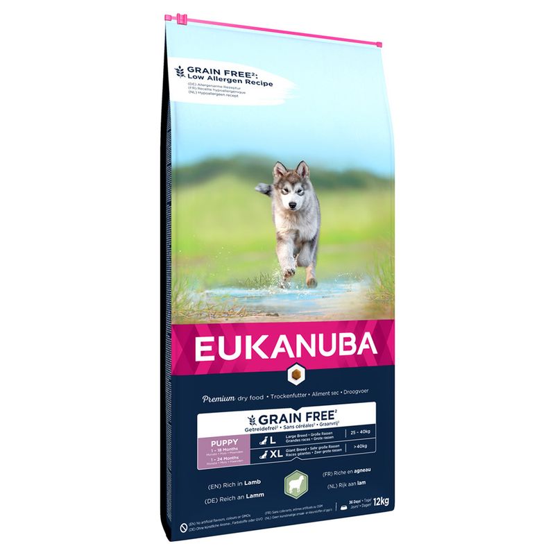 Eukanuba Grain Free Puppy Large Breed Lamm