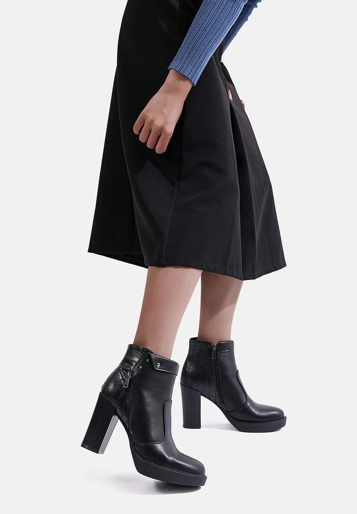 Botas tejanas/biker Queen Helena