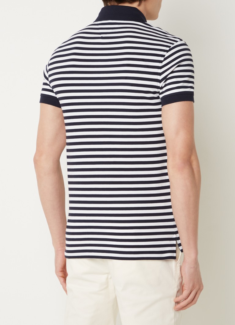 Polo Tommy Hilfiger 1985 slim fit com bordado do logotipo