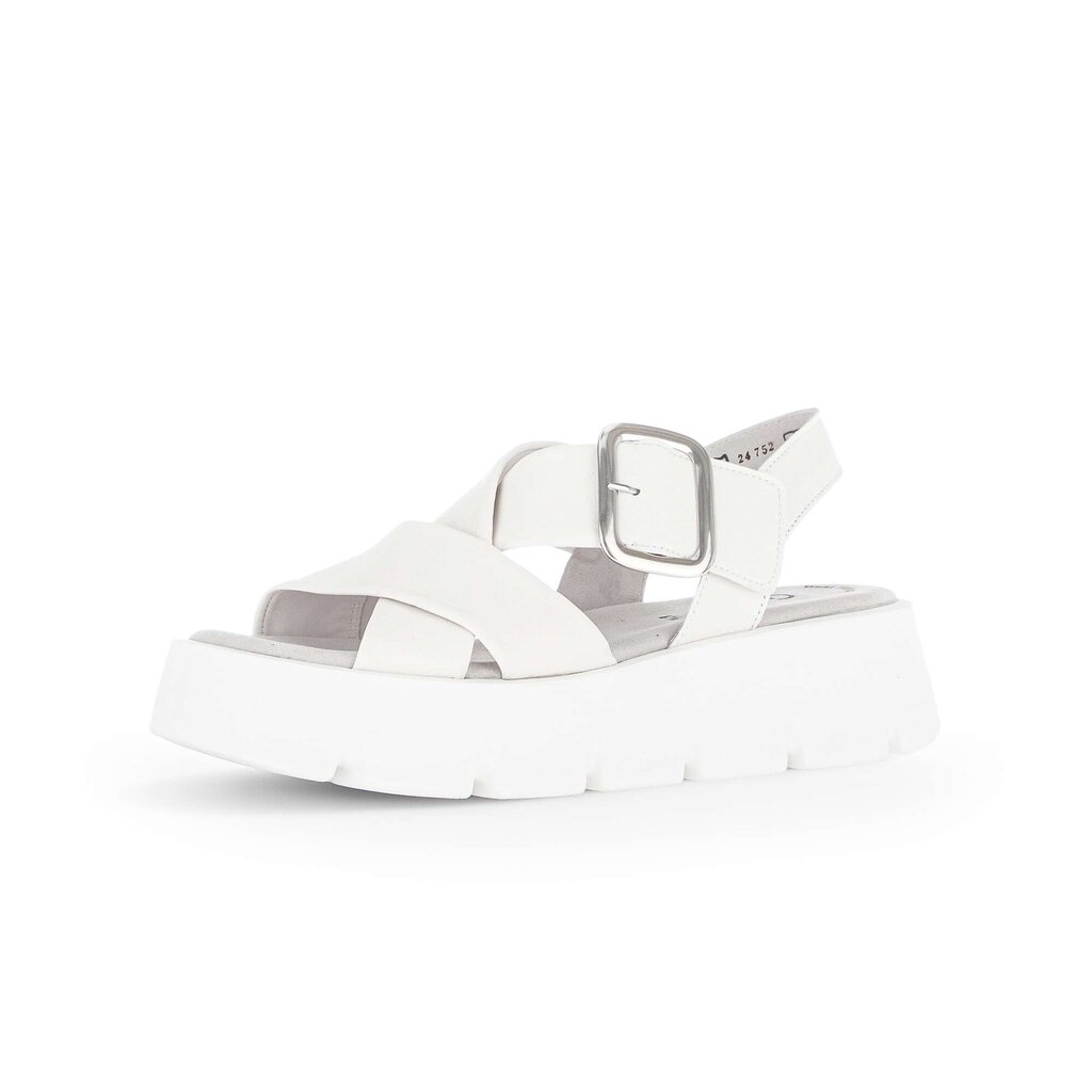 Gabor fashion Plateau Sandale creme