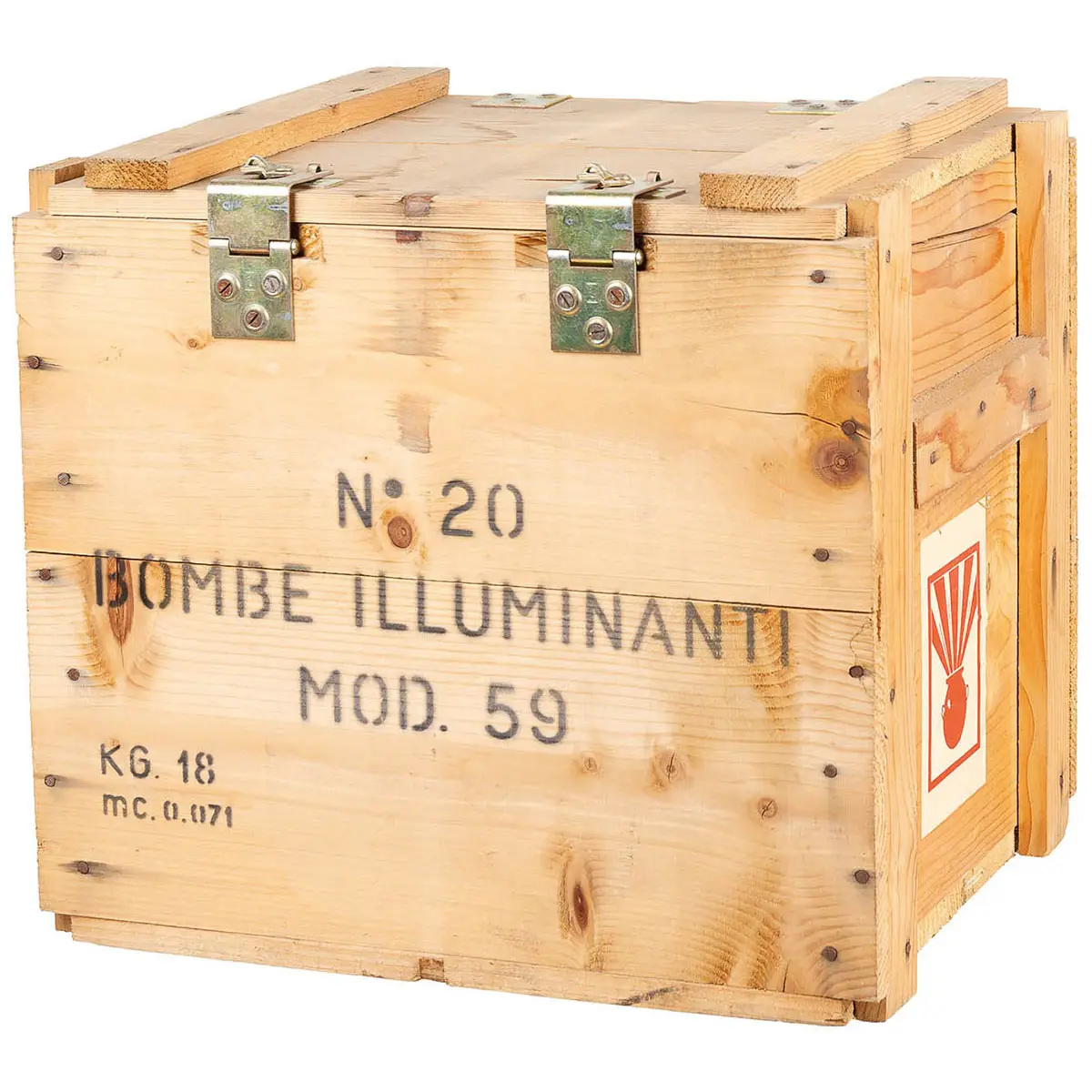 Italienische Holzkiste