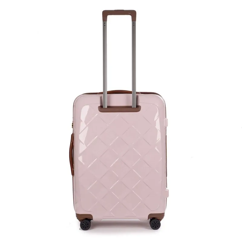 Stratic Leather&More - Hartschalen-Koffer M (bis 66cm) - rose