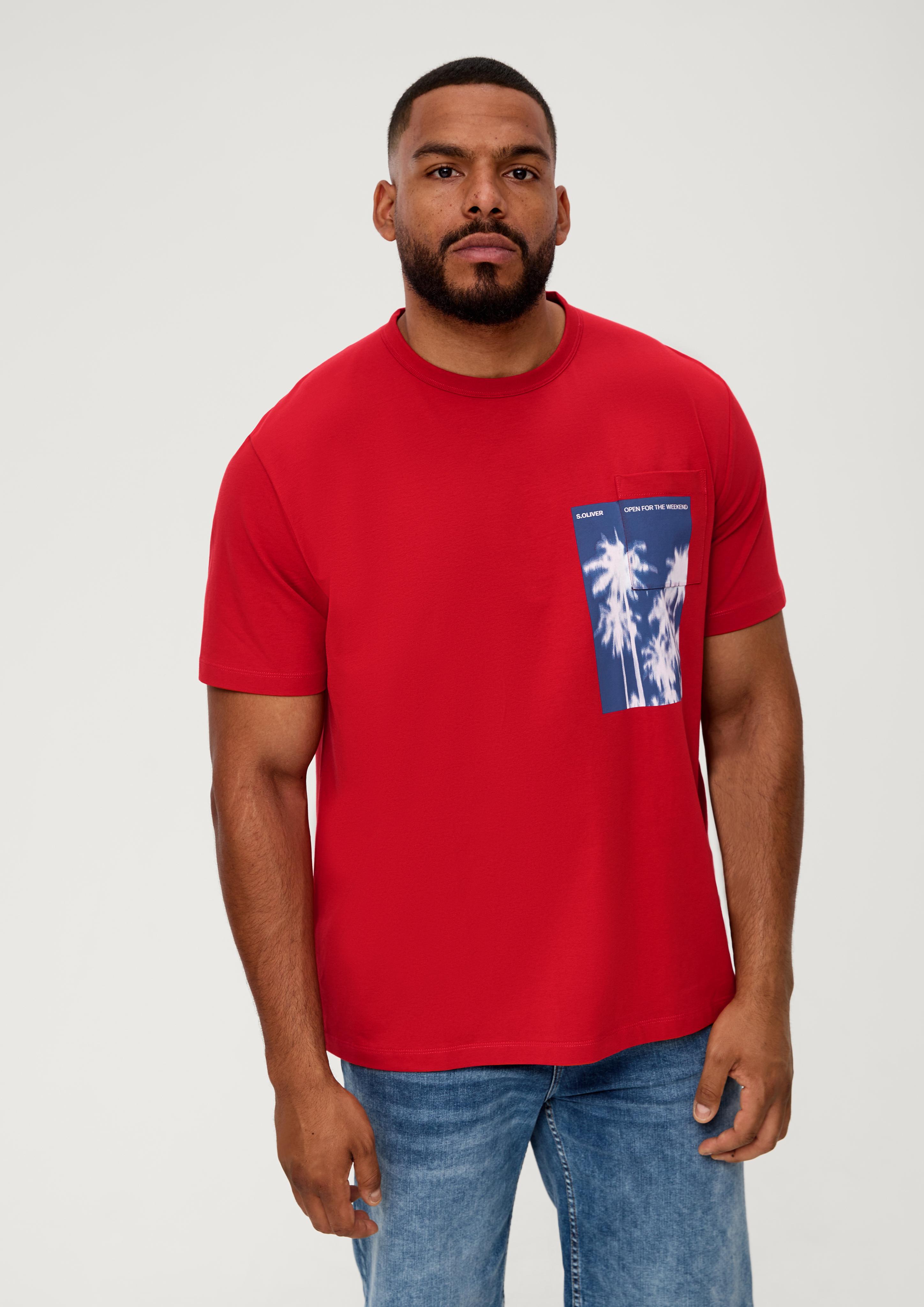 T-Shirt aus Baumwollstretch  2135628-30D1
