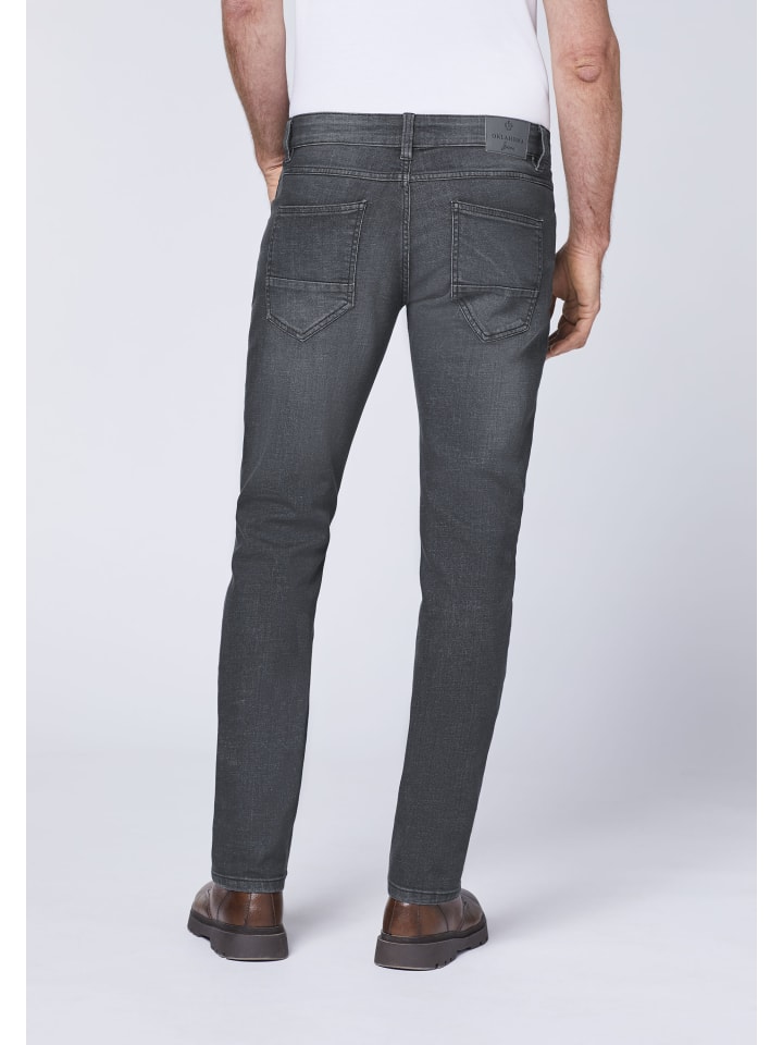Oklahoma Jeans Jeans in Schwarz günstig kaufen