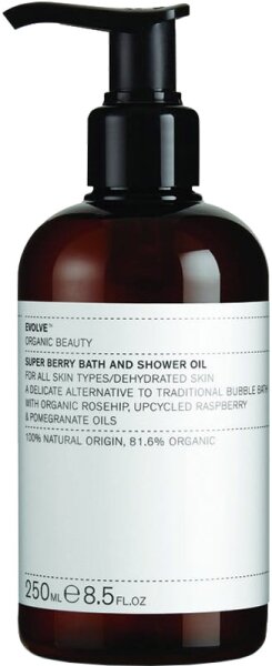 Evolve Organic Beauty Super Berry Bath And Shower Oil Duschöl