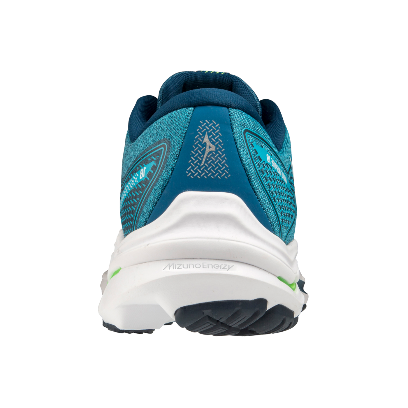 Mizuno Wave Inspire 18 Blau Weiss F02 Laufschuh
