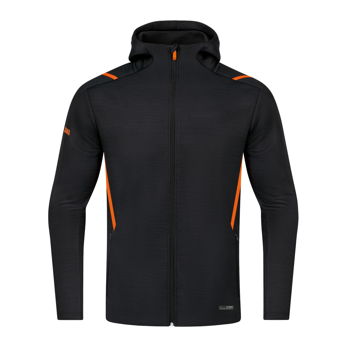 JAKO Challenge Freizeit Kapuzenjacke Orange F506