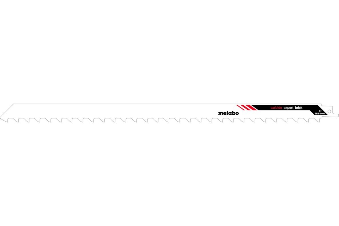 Metabo Zubehör 631819000 Säbelsägeblätter (1 Stück) 400/ 1,5 mm HM