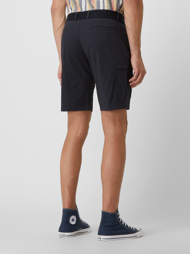 Cargoshorts mit Stretch-Anteil in marineblau