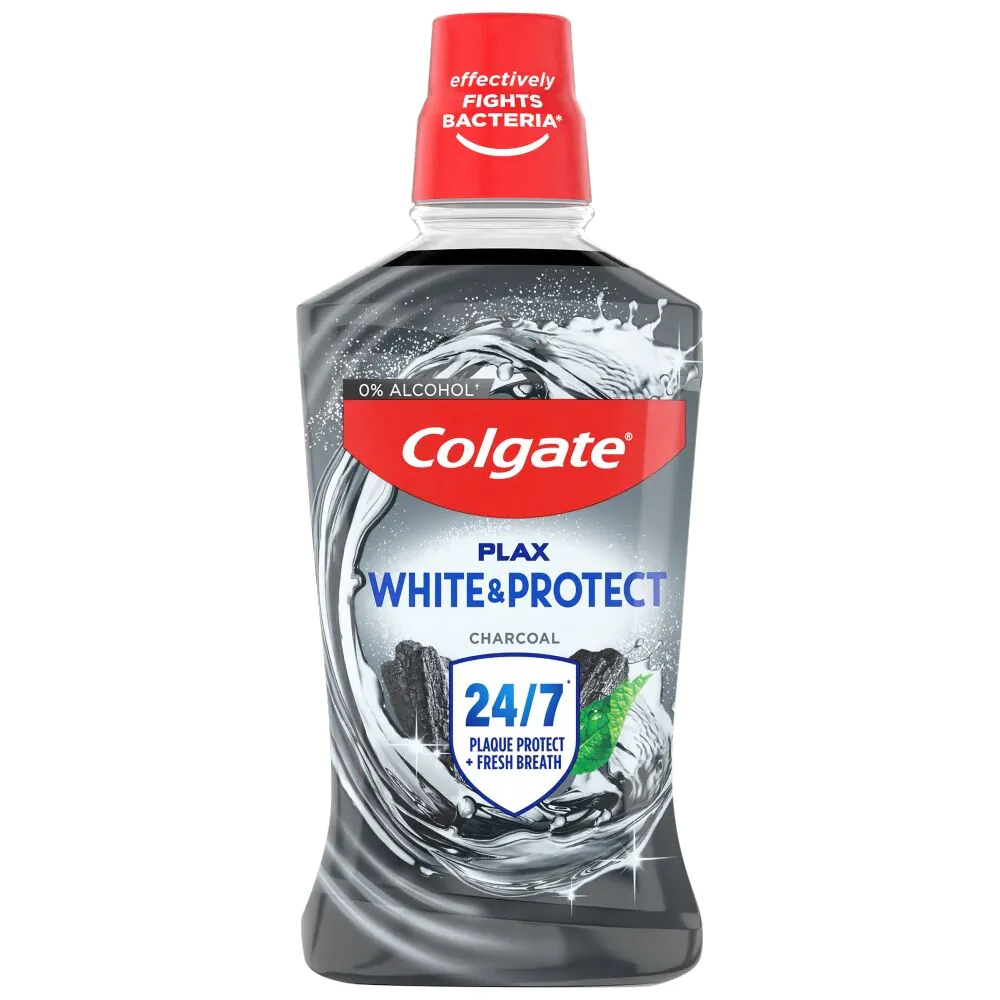 Στοματικό διάλυμα Colgate με άνθρακα