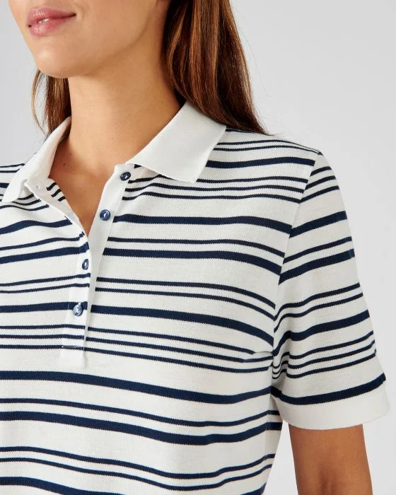 Polo maille piquée