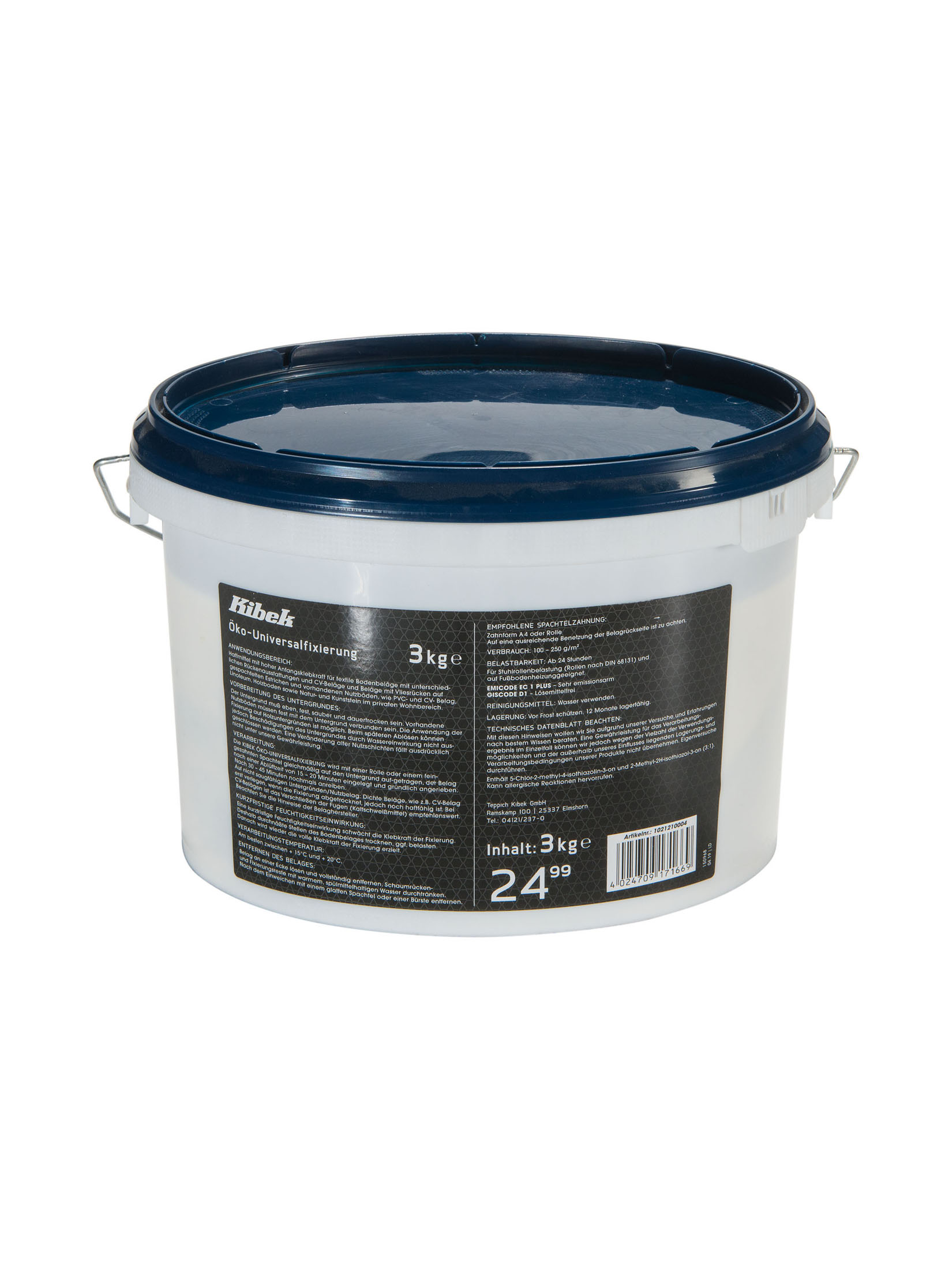 Öko-Klebstoff Kleber, Blau