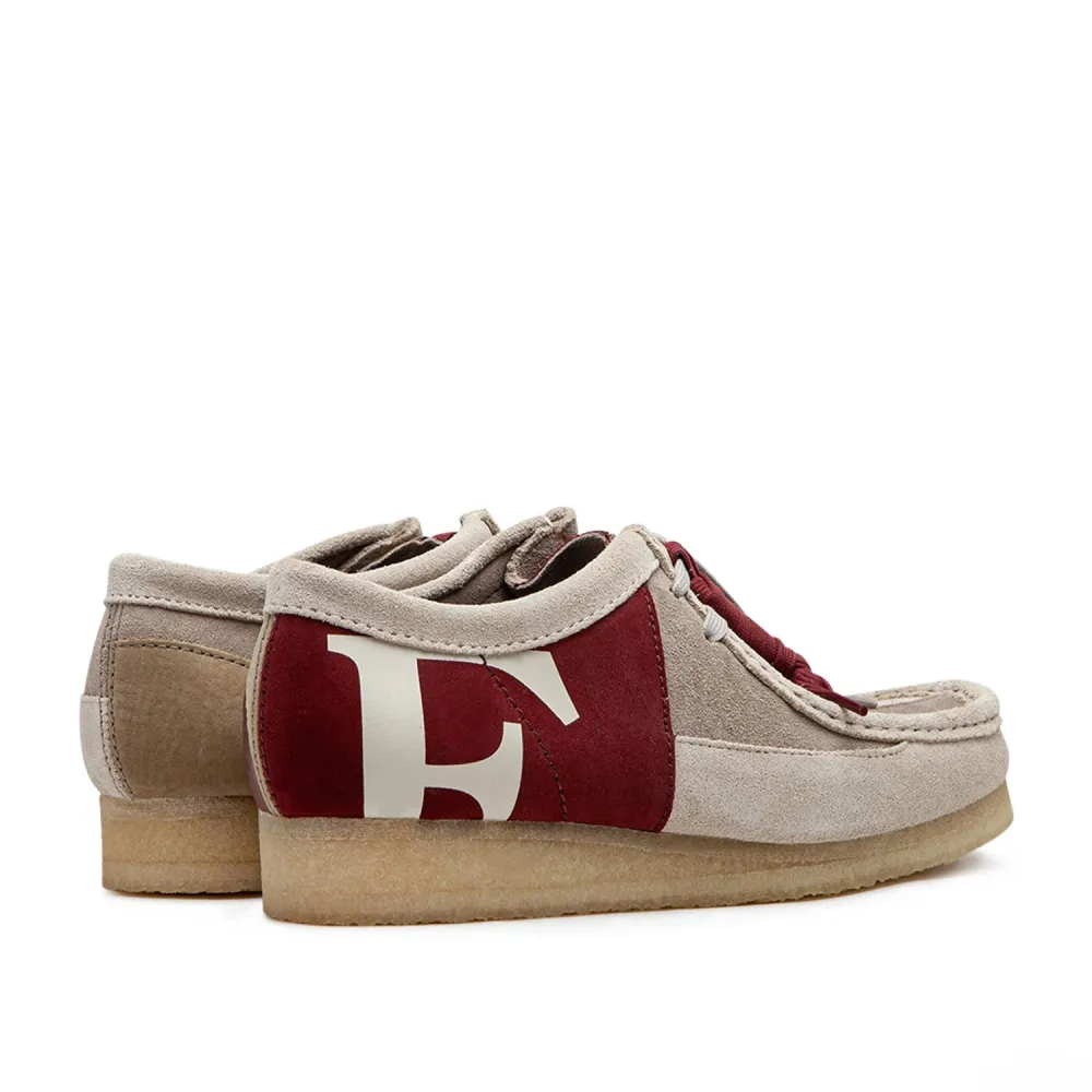 Clarks x Franck Pellegrino Wallabee Combi 261783087 / rot