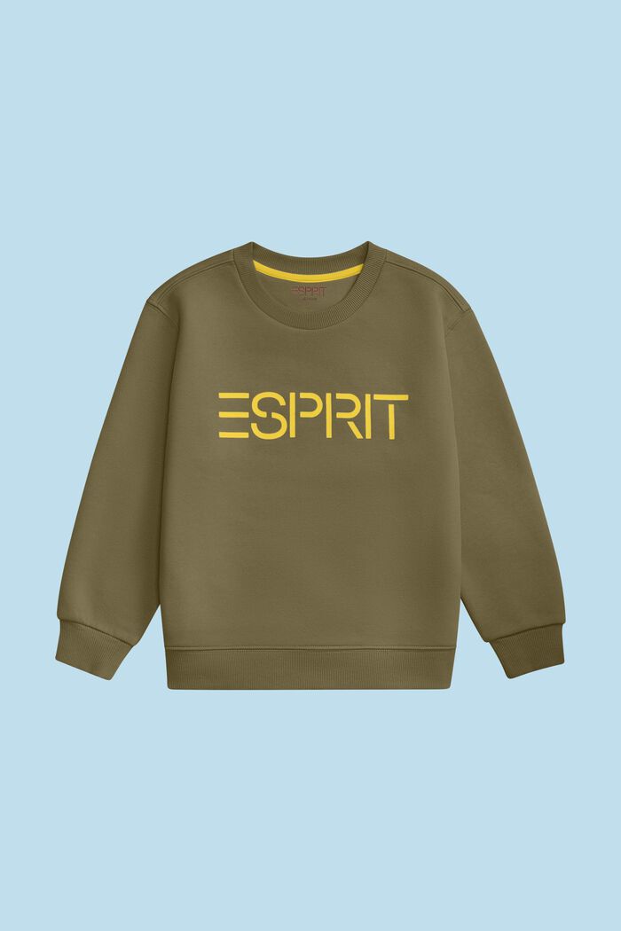 Logo-Sweatshirt mit Rundhalsausschnitt