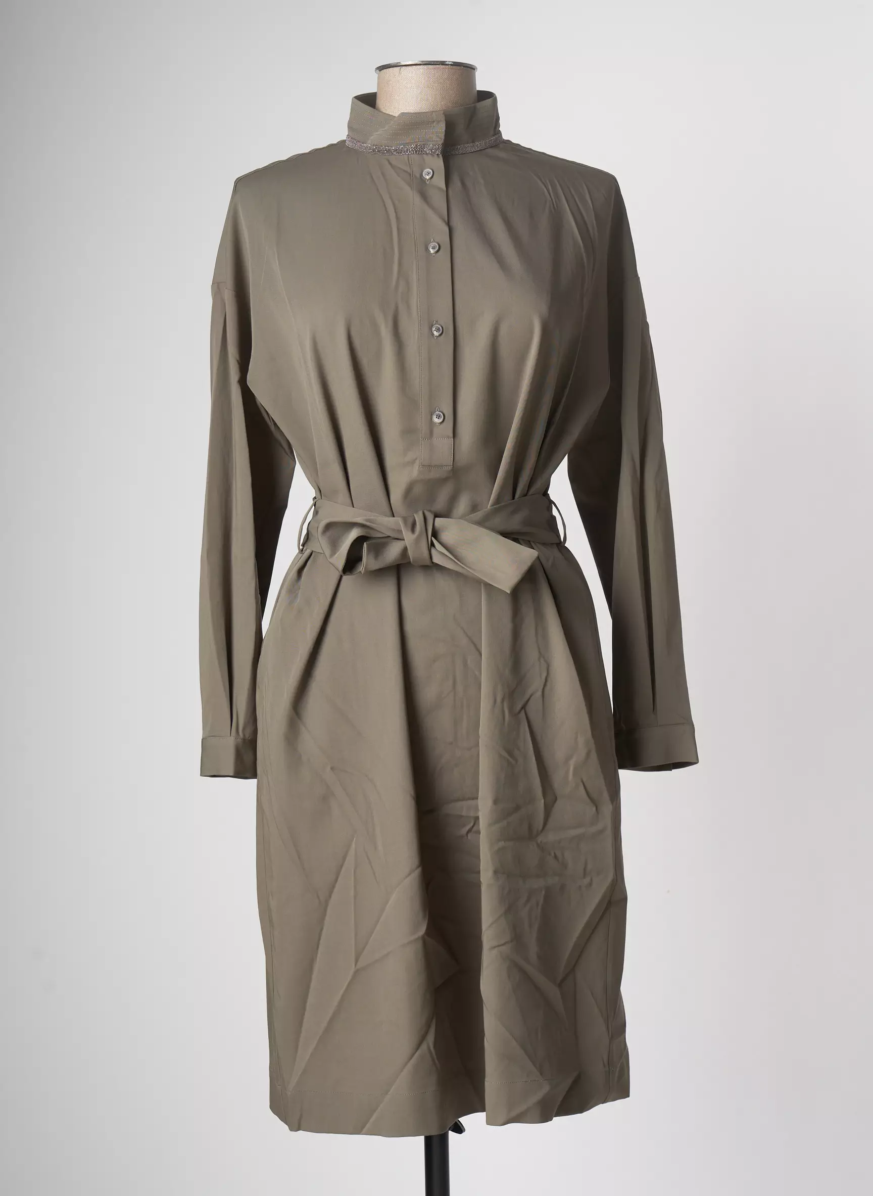 Fabiana Filippi Robes Mi Longues Femme couleur vert
