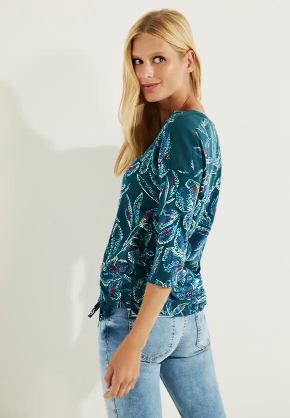 CECIL Shirt mit Alloverprint