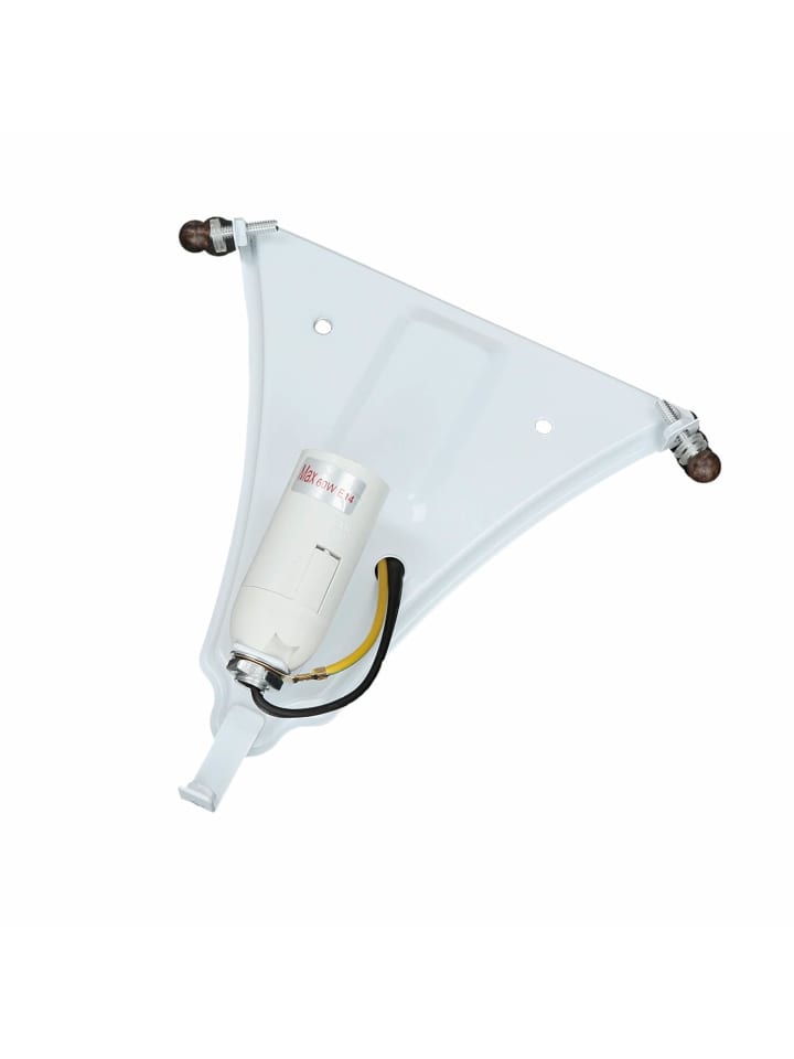 Licht-Erlebnisse Wandlampe in Walnuss Creme günstig kaufen onesize