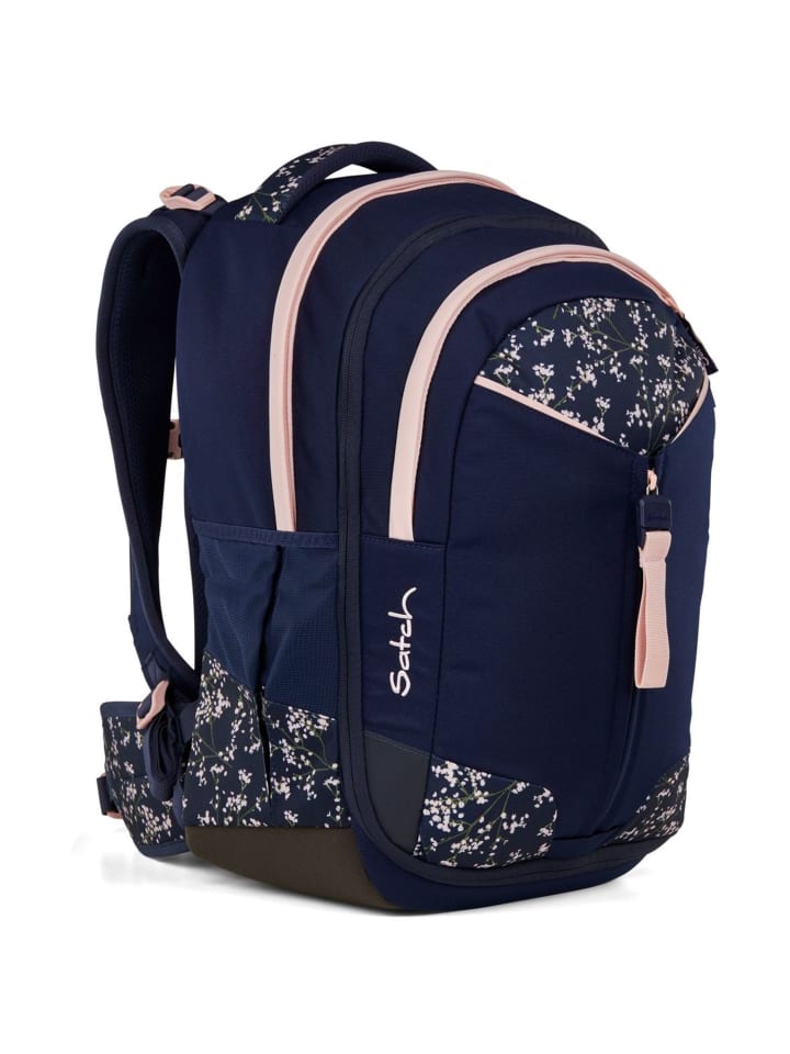 Satch Match Schulrucksack Bloomy Breeze 2025 in blau günstig kaufen onesize