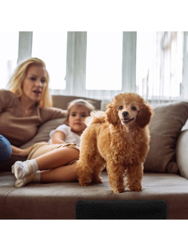 relaxdays Hundetreppe in Weiß - (B)35x (H)30 x (T)45 cm günstig kaufen onesize
