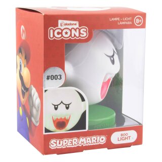 Super Mario Icon Lampe Buu Huu 10 cm