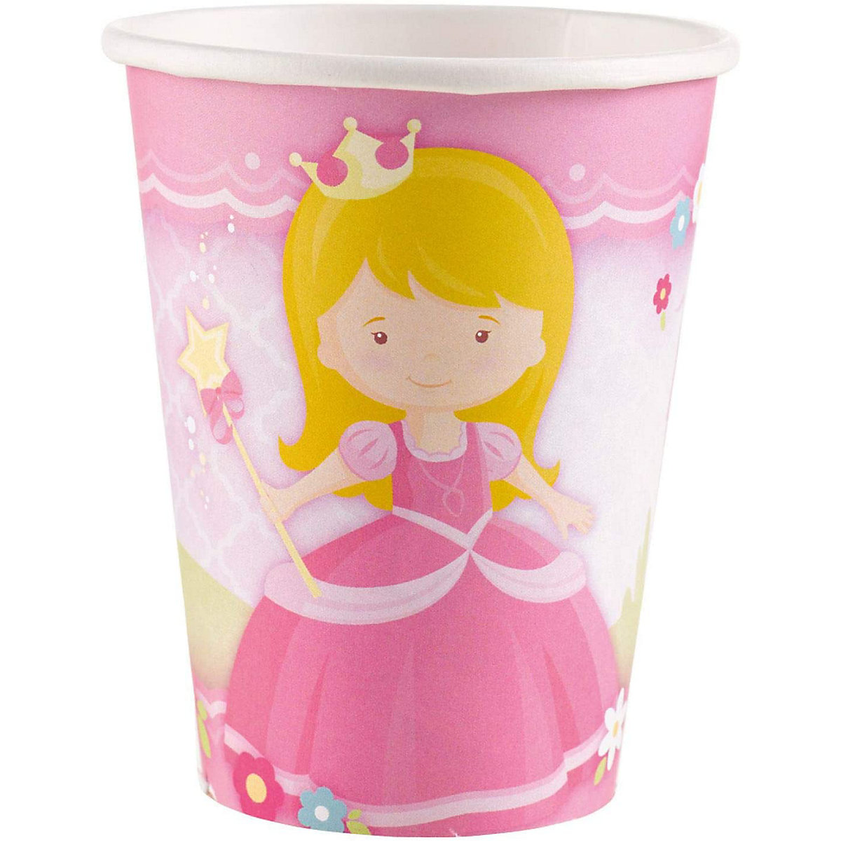 Kinderparty-Set Prinzessin - großes Kindergeburtstags-Set I (79-teilig)