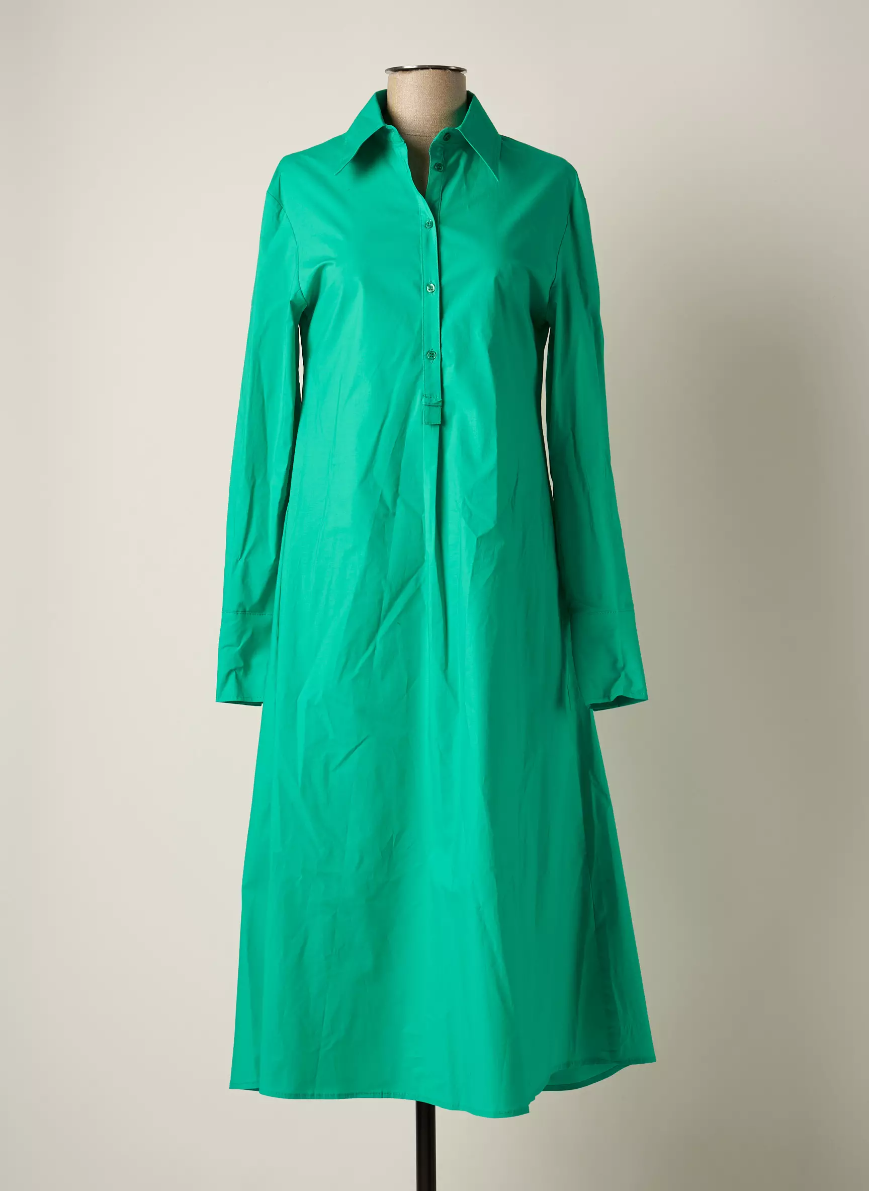 Imperial Robes Mi Longues Femme couleur vert