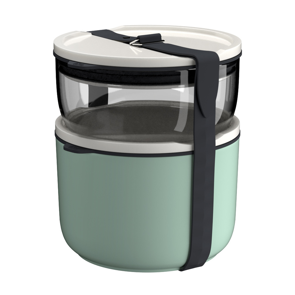 like. by Villeroy & Boch Ensemble de boîtes à repas rondes To Go & To Stay Tasse