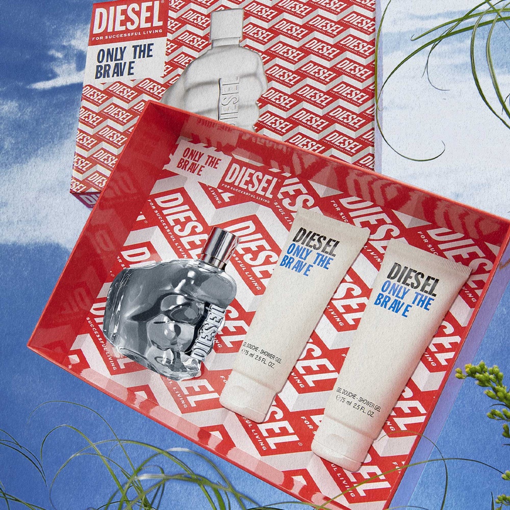 Diesel Only the Brave Coffret Eau de Toilette + 2 Gels douche