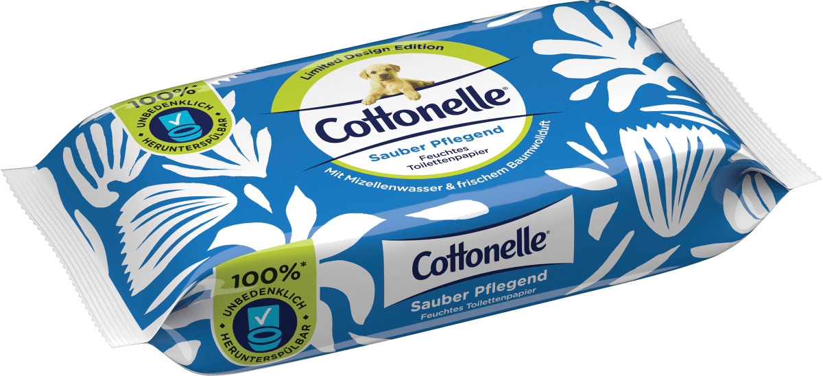 Feuchtes Toilettenpapier Sauber Pflegend, 42 St