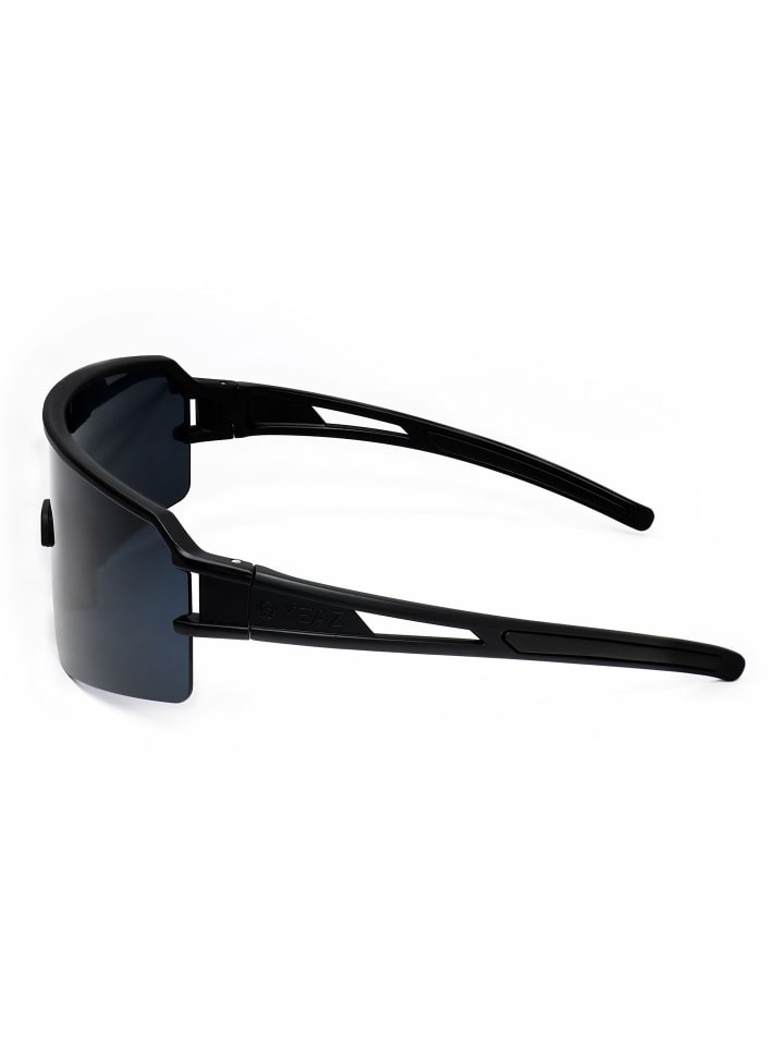 YEAZ SUNSPOT Sport-Sonnenbrille schwarz in schwarz / schwarz günstig kaufen onesize